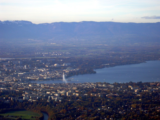 Geneva From Mt Saleve