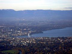 Geneva From Mt Saleve