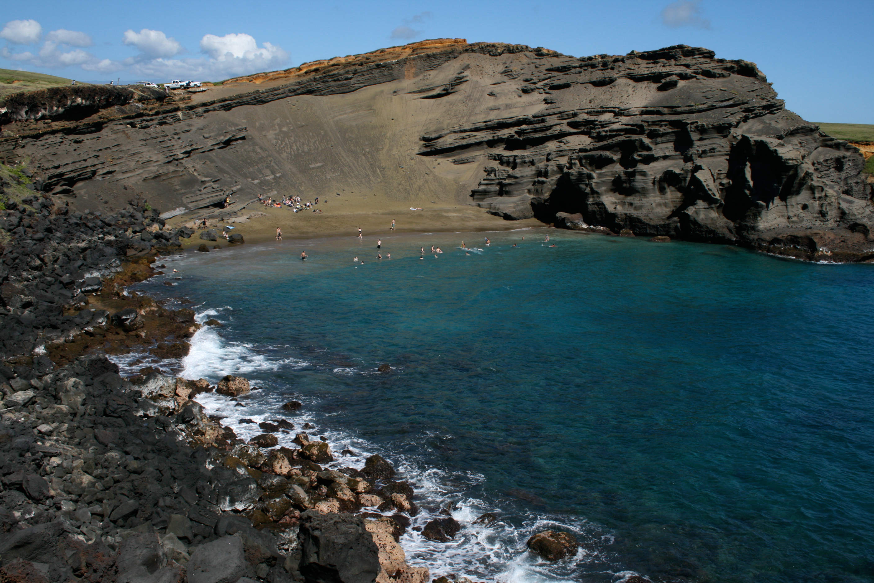 Green Sand Beach