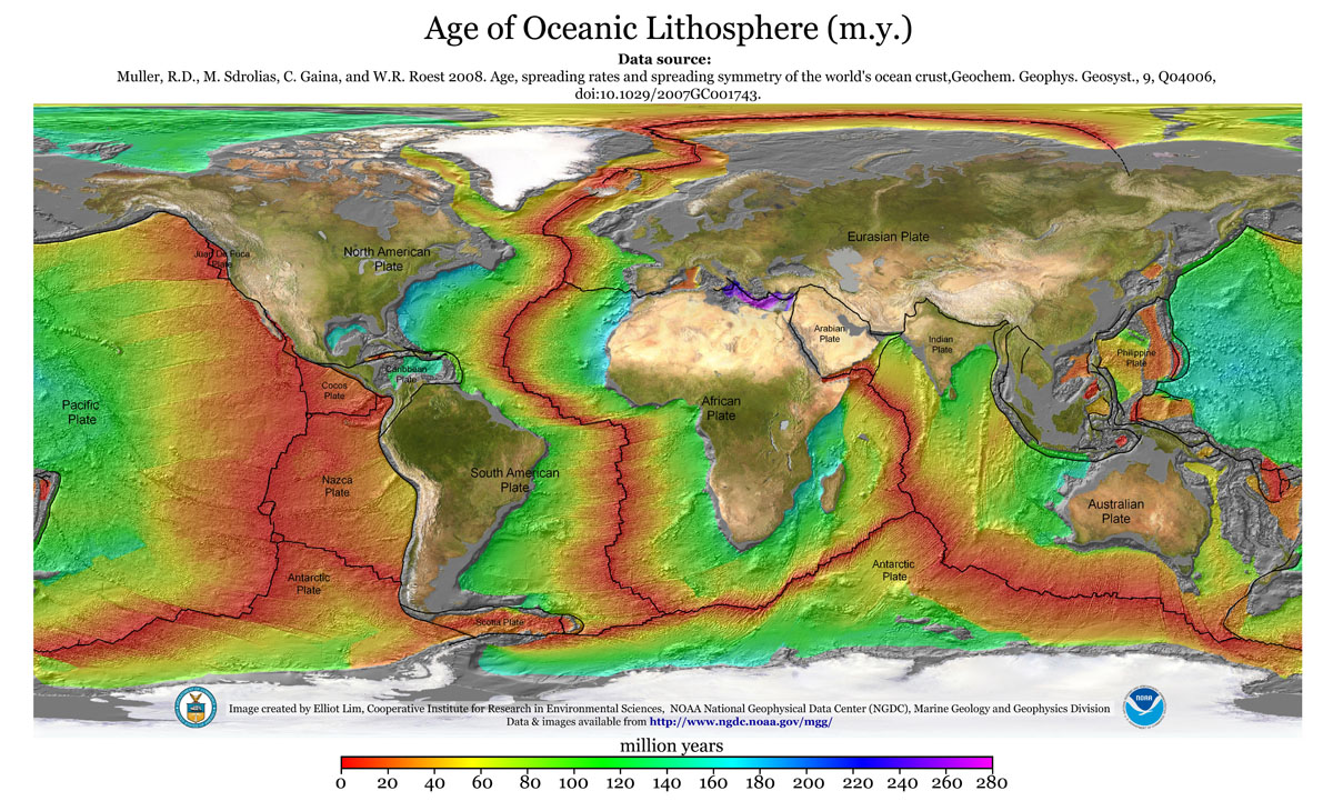 Ocean Floor Ages