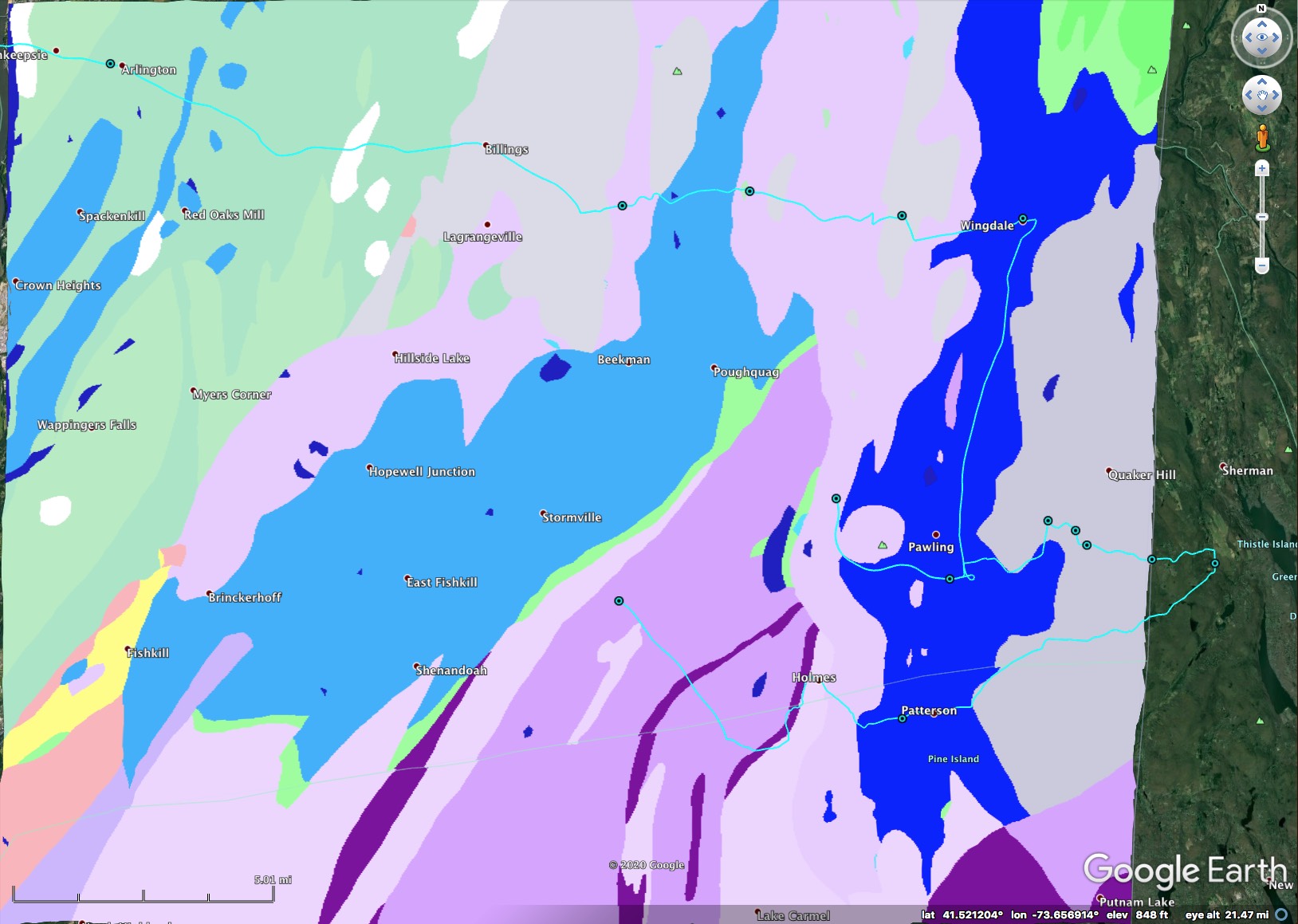 Dutchess Co. Map