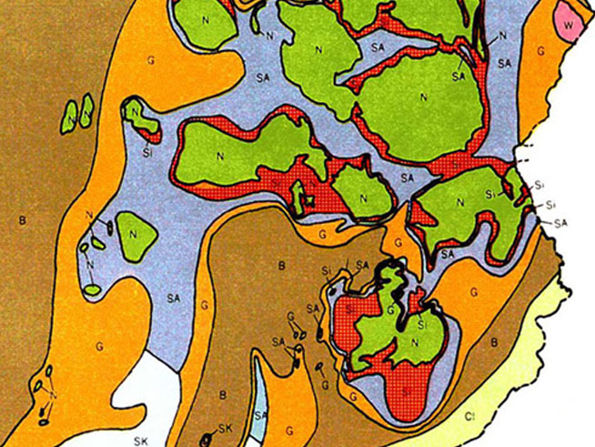 Metamorphic Zone Map