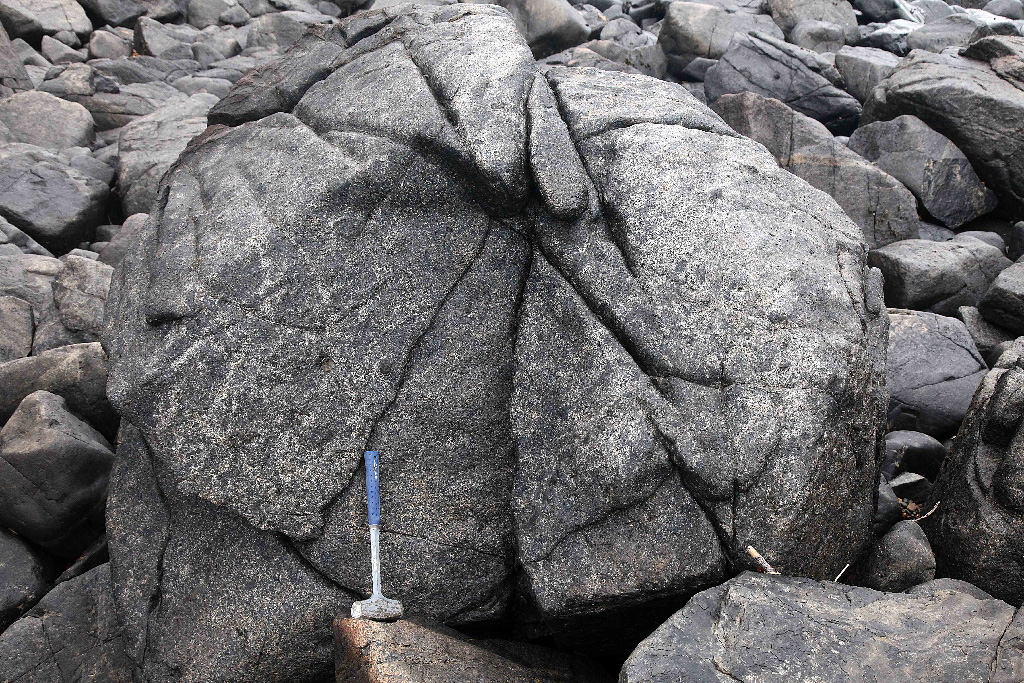 Gabbronorite Field Photo