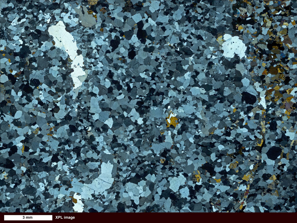 Quartz Monzonite Thin Section