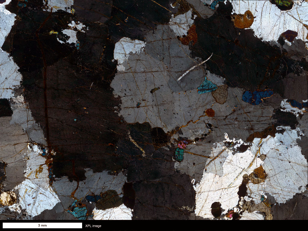 Kiglapait Syenite Thin Section