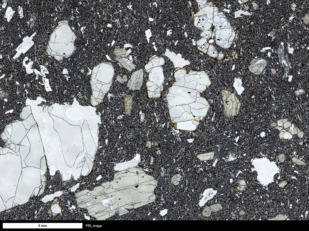 Basalt Thin Section