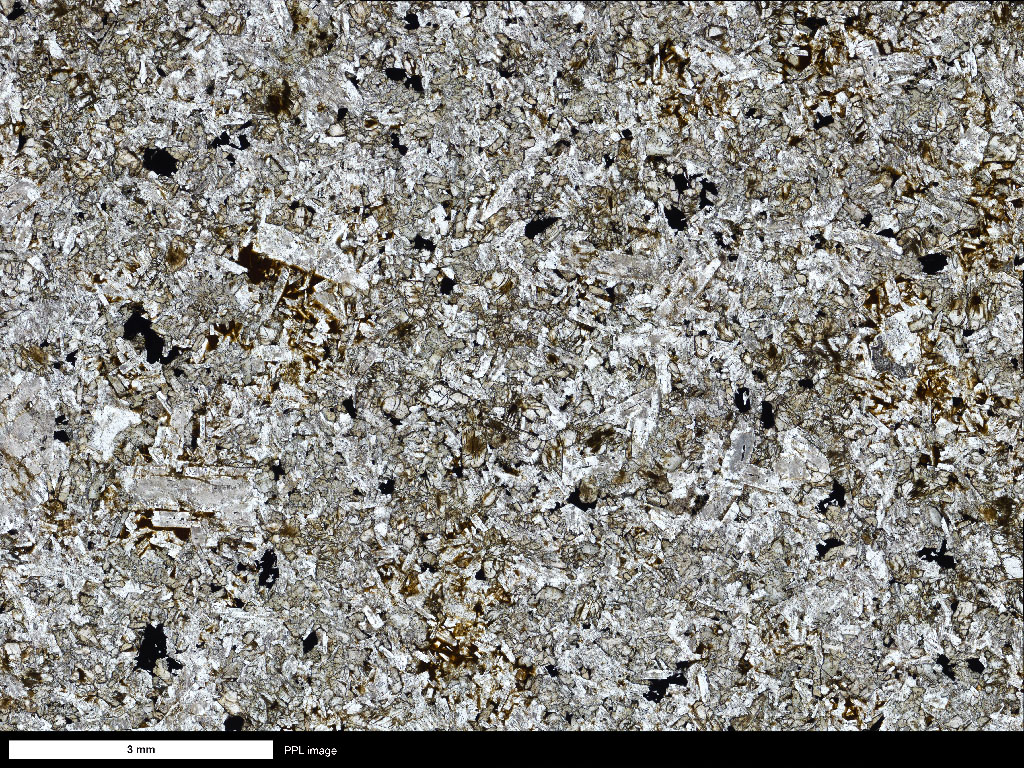 Basalt Thin Section