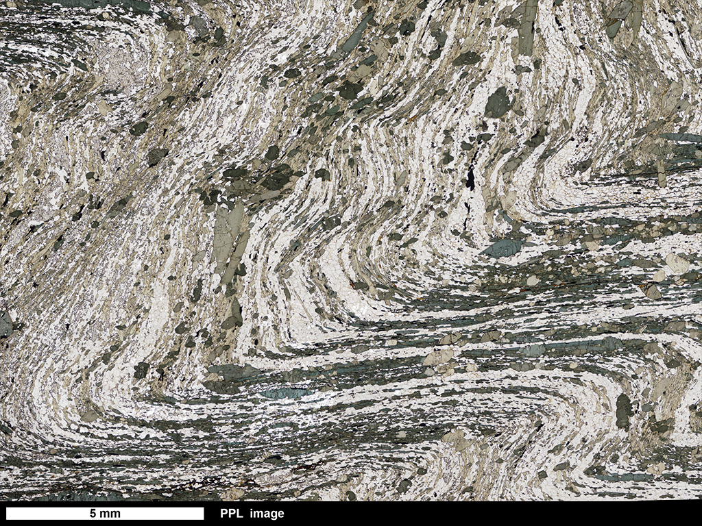 Phyllite Thin Section