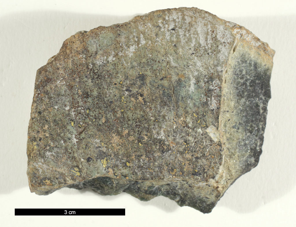 cmSerpentinite Hand Sample