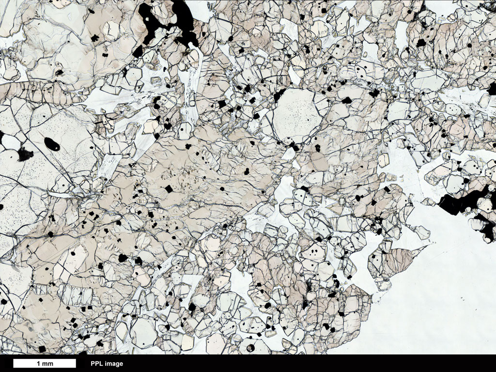 Lunar Thin Section