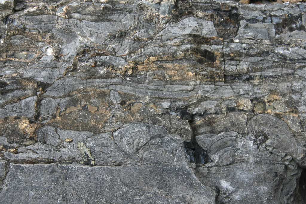 Limestone outcrop photo