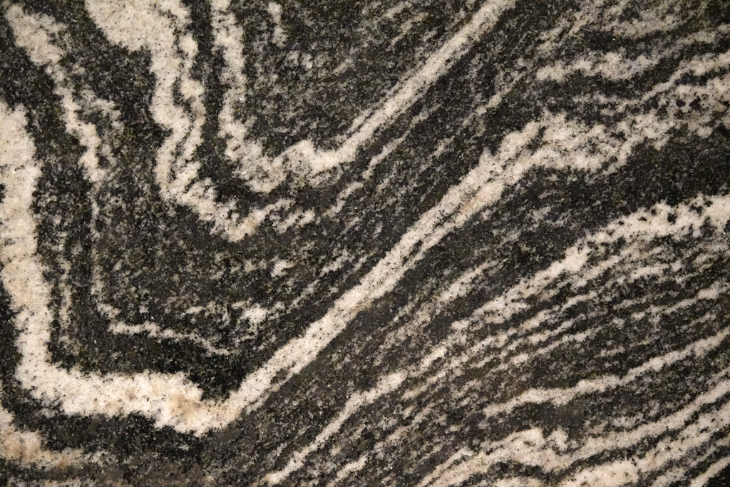 Gneiss with clear banding