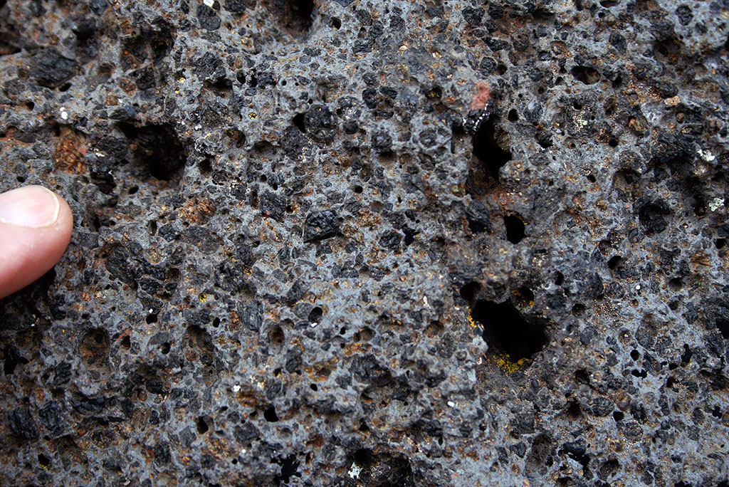Vesicular Olivine-Augite Basalt