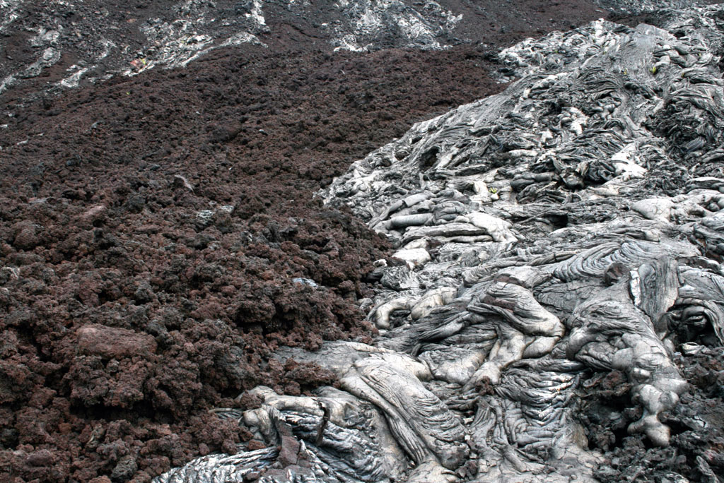 volcanic folds in gneiss
