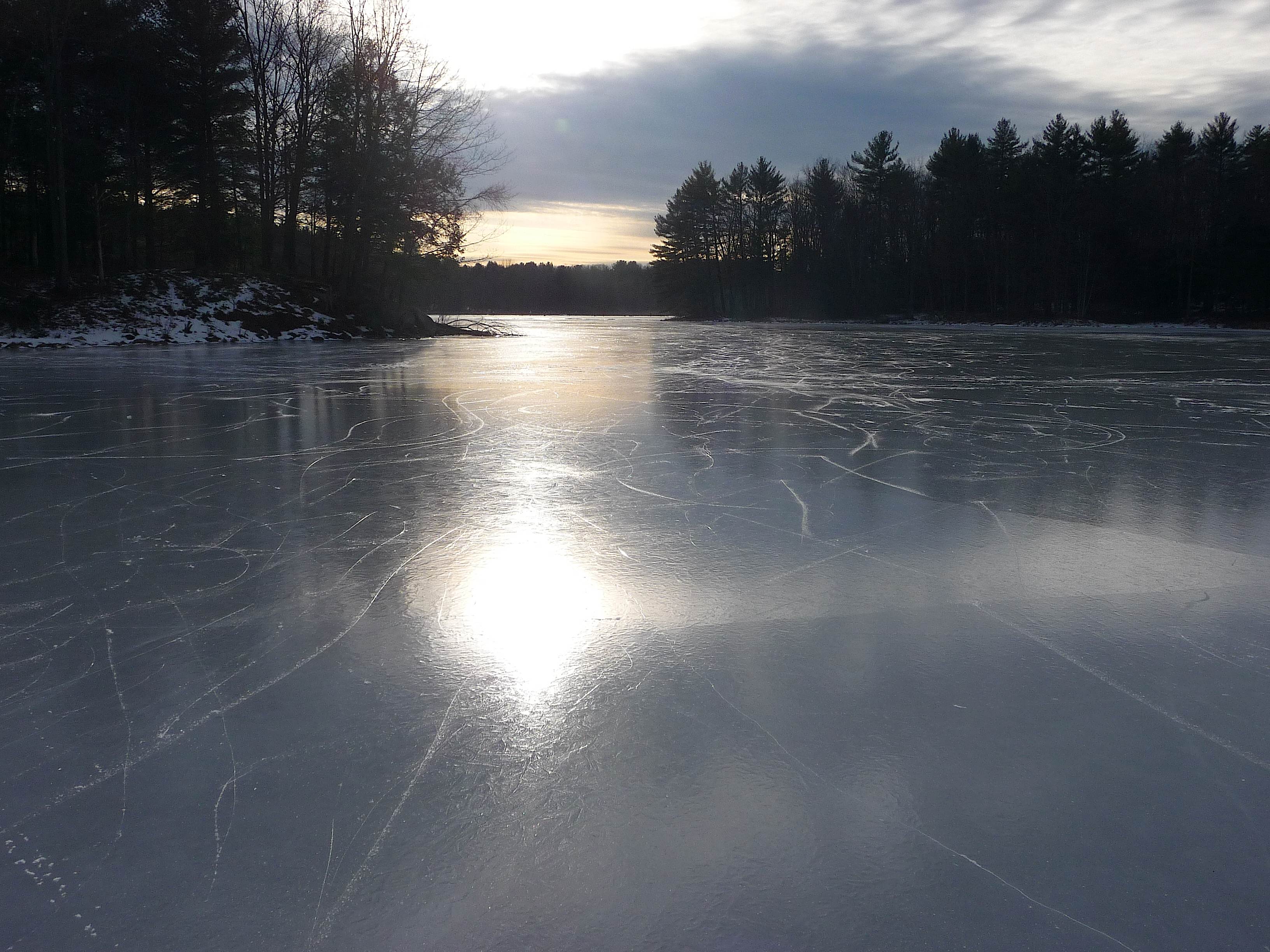 Fitzgerald Lake Ice