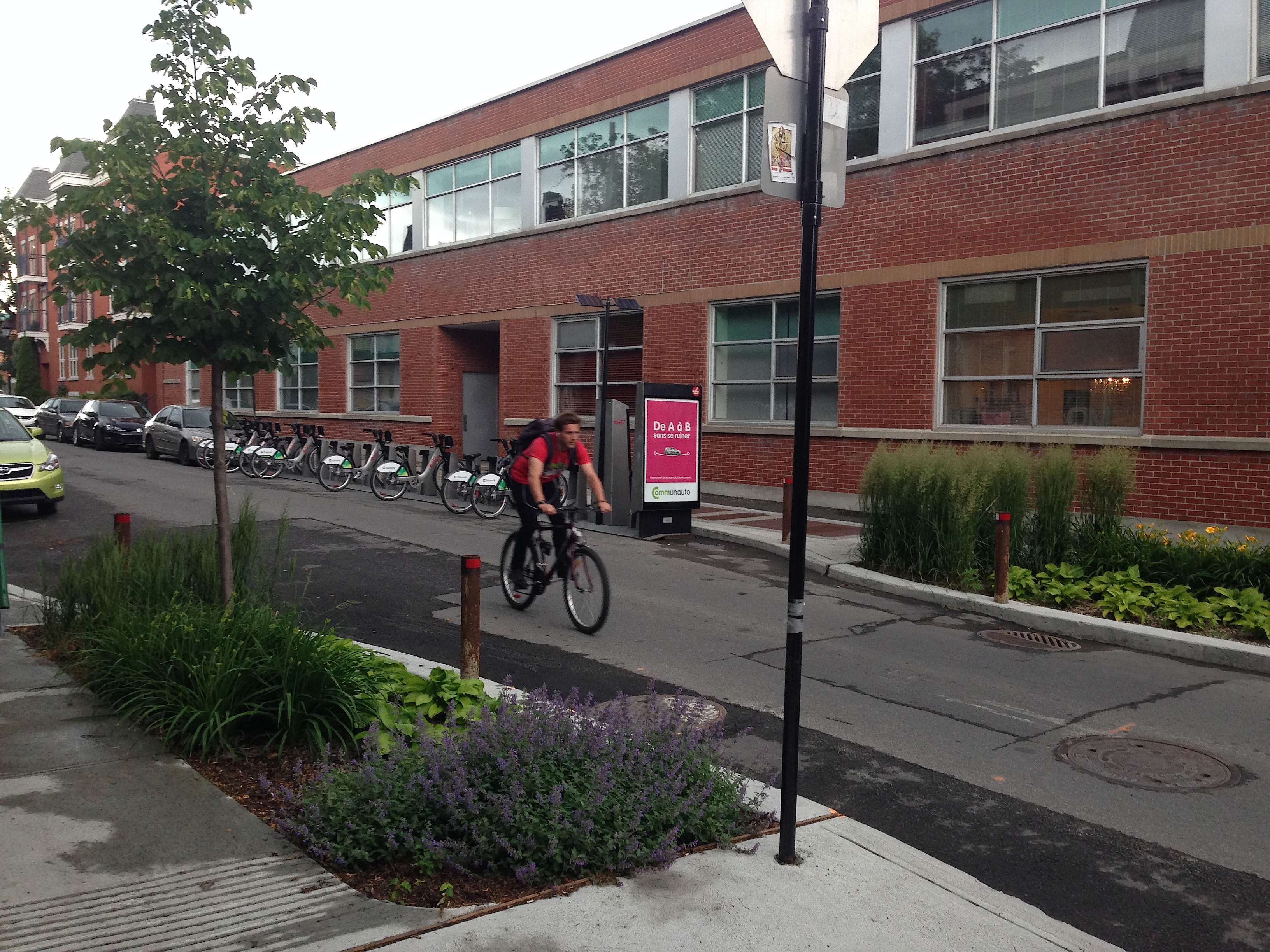 Montreal traffic calming