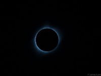 Total solar eclipse 2017 Aug 21: Prominences and Inner Corona  TeleVue85 + TV focal reducer, 480mm f/5.6 ISO 100, 1/1250 sec