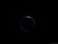 Total solar eclipse 2017 Aug 21: Bailey's Beads, Third Contact  TeleVue85 + TV focal reducer, 480mm f/5.6 ISO 100, 1/6400 sec