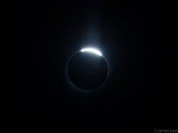 Total solar eclipse 2017 Aug 21: Diamond Ring, Third Contact  TeleVue85 + TV focal reducer, 480mm f/5.6 ISO 100, 1/6400 sec