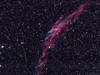 Veil Nebula East = NGC 6992  2017 Jul 30 6" f/8 Newtonian prime focus Canon 60Da 50 min ISO 1600
