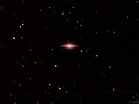 M104 = Sombrero Galaxy  2015 May 06+07 6" f/8 Newtonian prime focus Canon 60Da 65 min ISO 1600