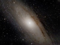 M31, the Andromeda Galaxy  2014 Nov 15 6" f/8 Newtonian prime focus Canon 60Da 1.3 hr ISO 1600
