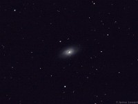 M64, the Black Eye Galaxy  2015 May 06+07 6" f/8 Newtonian prime focus Canon 60Da 2.25 hr ISO 1600