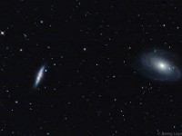 M81   M82   SN 2014J  2014 Feb 06 6" f/8 Newtonian prime focus Canon 60Da 1.75 hr ISO 1600