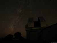 Milky Way and WIYN 3.5m telescope, Kitt Peak, AZ