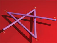 Locked 4-chain