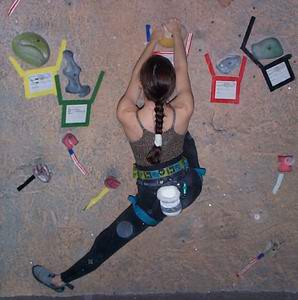 beginning position for a knee drop