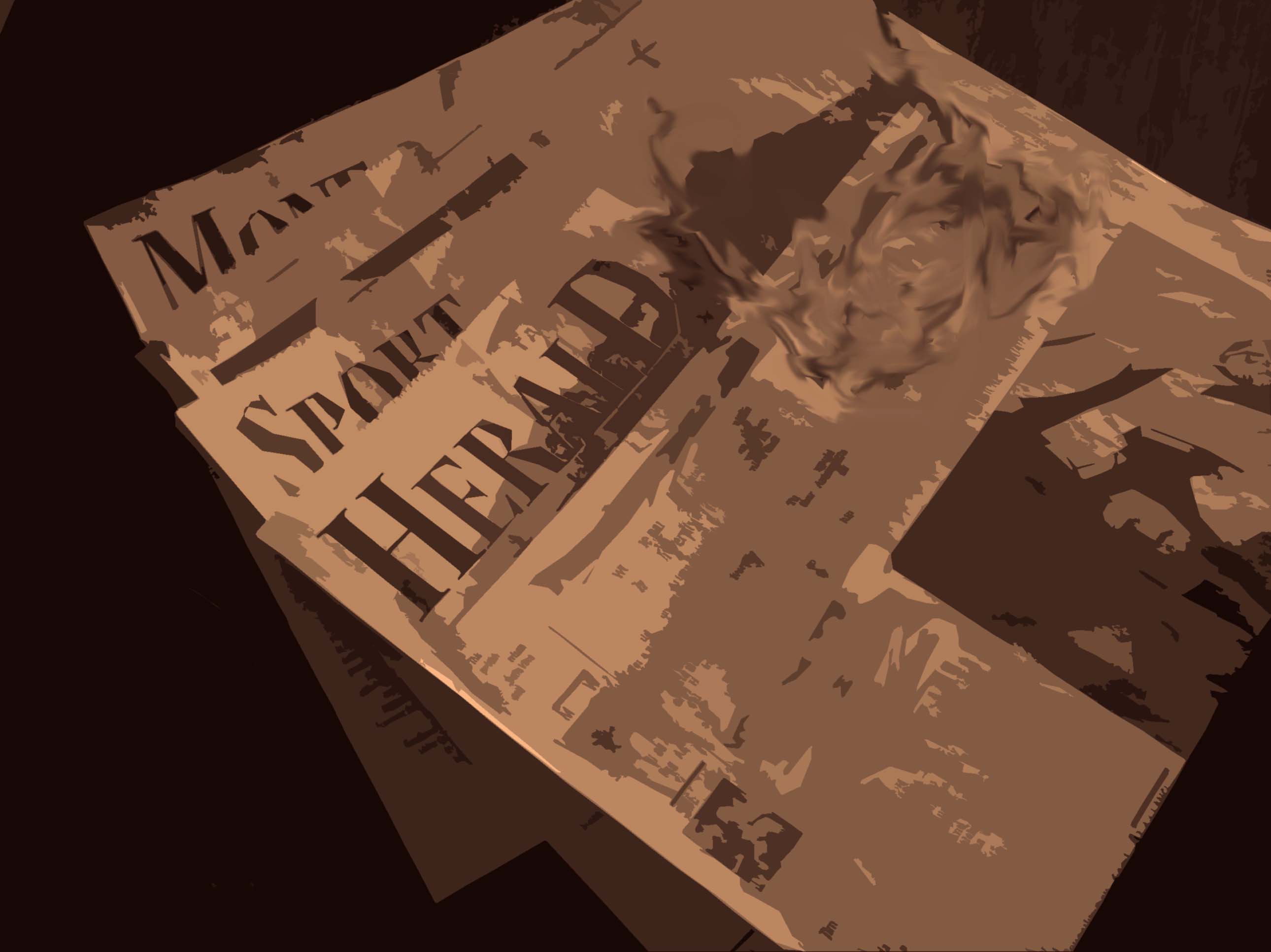A newspaper