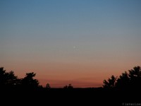 Conjunction of Mercury, Venus, and Jupiter  Northampton, MA